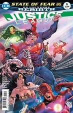 Cover of Justice League Rebirth #6