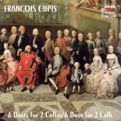 Francois Cupis de Camargo (1732-1808)   6 Duos für 2 Celli CD Neu - in Folie