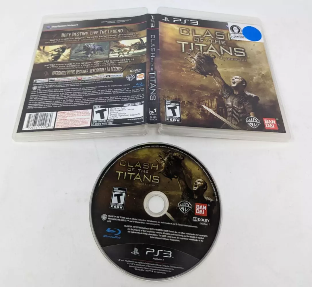 Clash of the Titans: The Videogame (Sony PlayStation 3, 2010) for sale  online