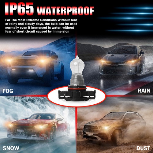 H16 5202 Halogen Fog / Driving Light Bulbs 3400K For Chevy Avalanche 2007-2013 - Picture 7 of 8