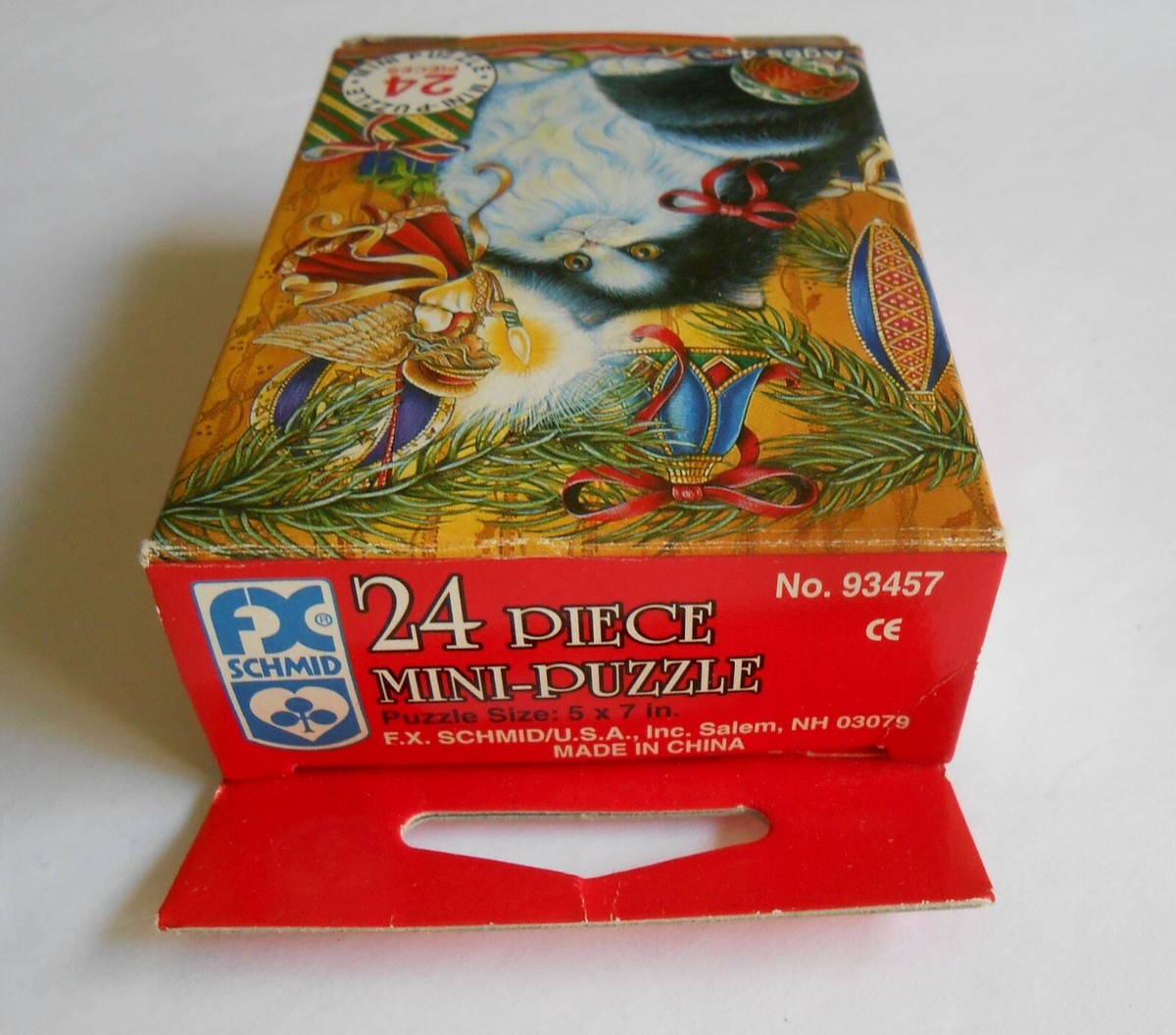 FX SCHMID puzzle 24 piece MINI-Puzzle No 93457 HAPPY HOLIDAYS | eBay