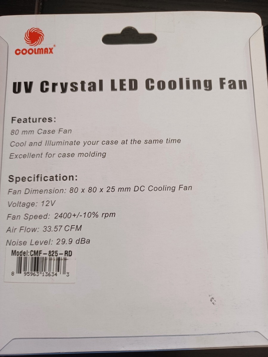 Coolmax cooling fan | eBay