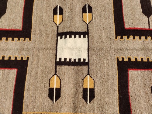 Handmade Navajo Rug Size 8x10 Native American style Modern rug Free Shipping - Picture 13 of 13