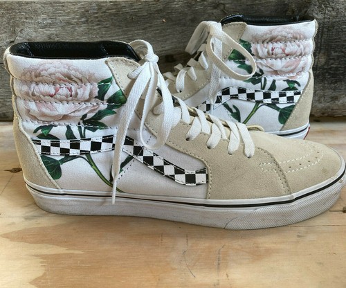 flower checker vans
