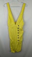 ASTR Andi Dress, Yellow, Women's Small