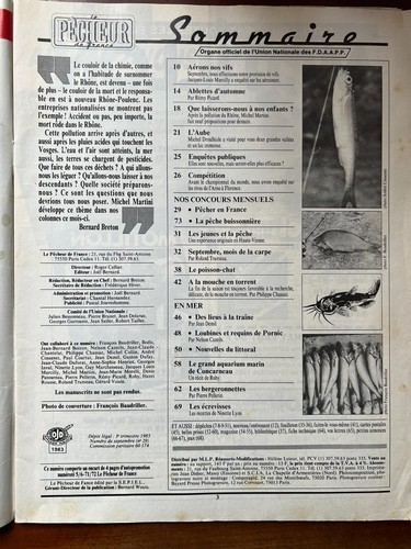 Le Pêcheur de France n°29 du 9/1985; La carpe au maïs/ L'Aube/ Aérateurs à vifs - Photo 2/2