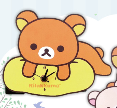 SAN-X Rilakkuma Die-cut Wall Clock SAN-X Rilakkuma Die-cut Wall Clock SAN-X