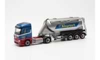 Herpa 316132 | Mb Actros Streamspace 2.3 | Eutersilo-Sattelzug | Kleigrewe 1:87