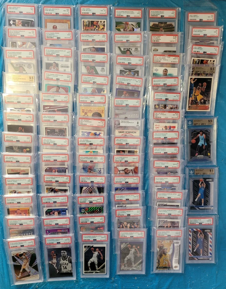 PSA BGS TARJETA CLASIFICADA GARANTIZADA SELLADO PAQUETE DE FÁBRICA NBA BALONCESTO RC LOSA CALIENTE Foto 2 de 4