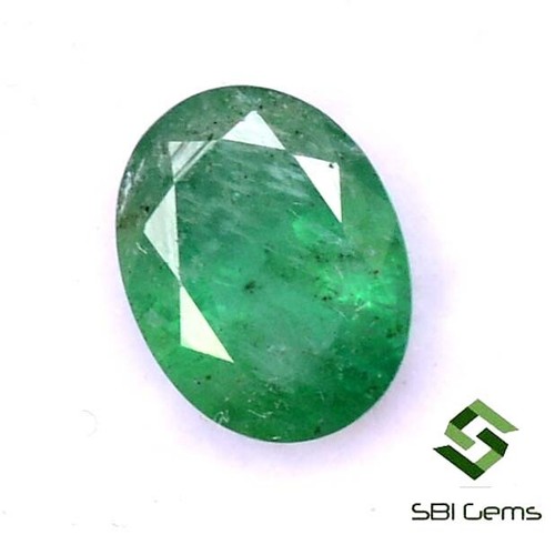 1.84 CTS Certified Natural Emerald Oval Cut 9x7 mm Untreated Loose Gemstone - Picture 8 of 8