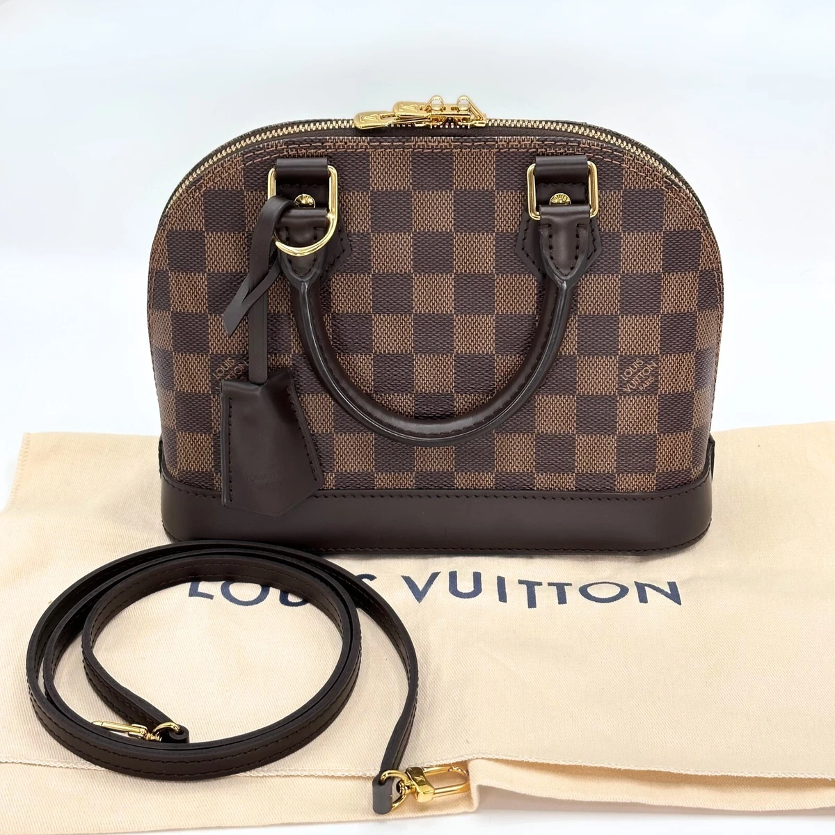 Louis Vuitton Damier Ebene Canvas Alma BB Bag Louis Vuitton