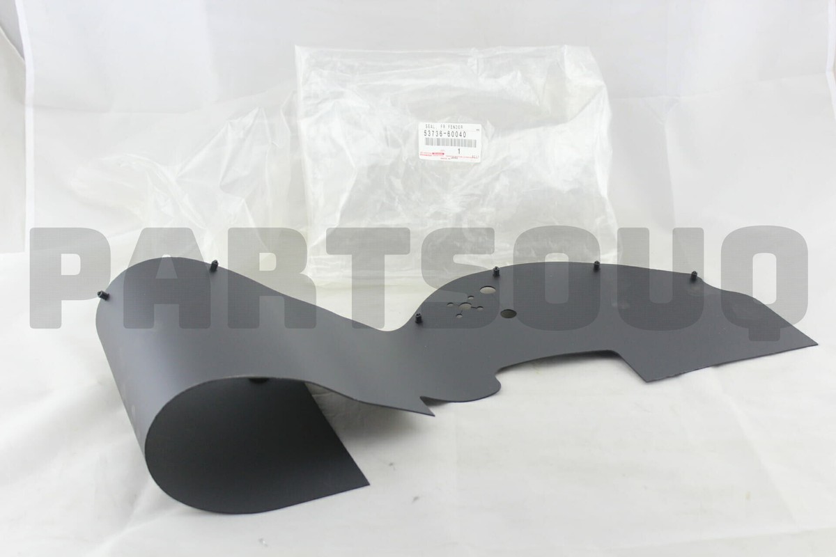 5373660040 Genuine Toyota SEAL, FRONT FENDER APRON, RH 53736-60040