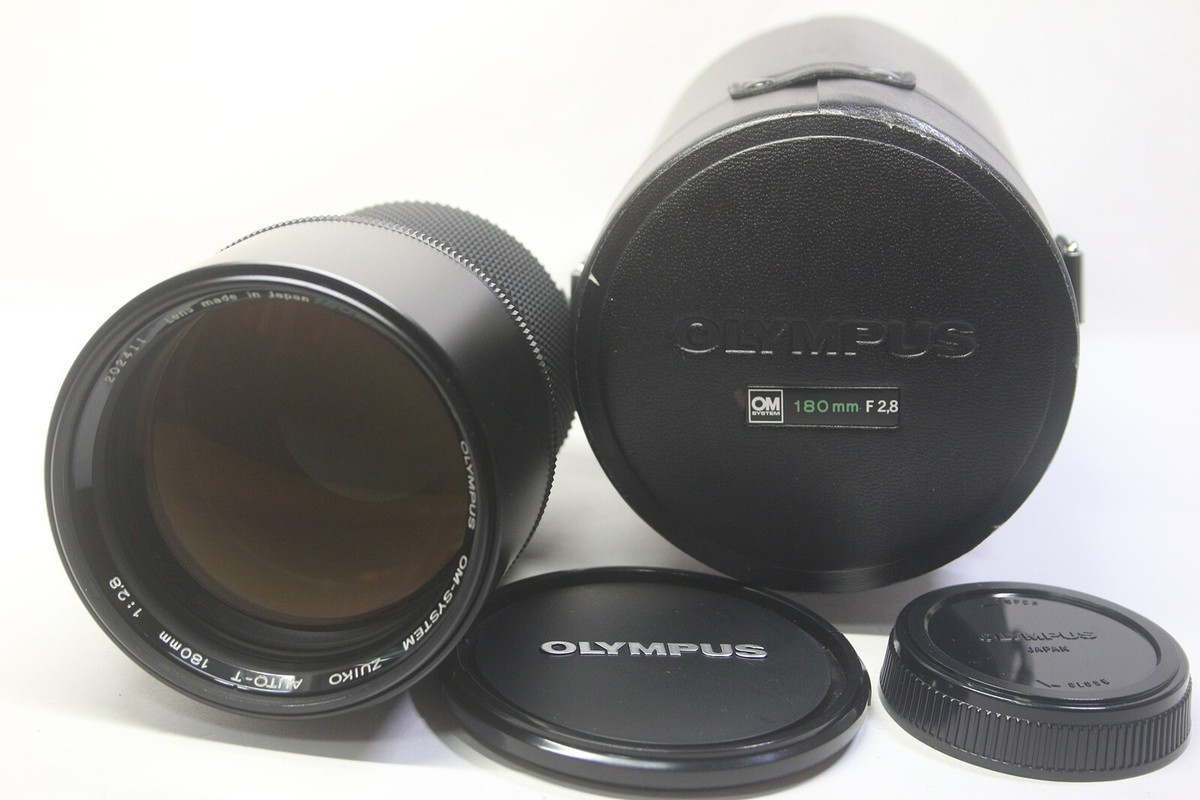 Excellent Olympus OM-System Zuiko Auto-T 180mm F/2.8 MF Lens Excellent Olympus OM-System Zuiko Auto-T 180mm F/2.8 MF Lens