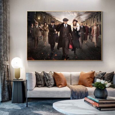 peaky blinders Tommy Shelby canvas poster Wall Art Modern Wall Decor Design