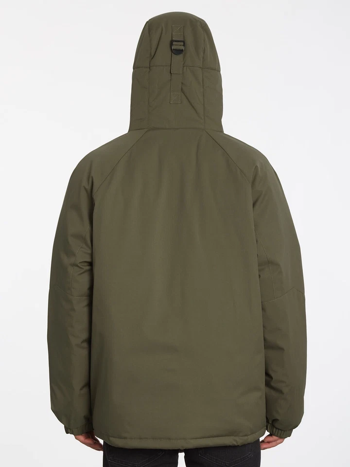 Service Green Volcom Madward 5K parka coat - Large, Brand new with Tags - Image 2 of 4