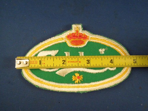 Vintage Carlsberg Danish Brewing Company Alcohol Uniform Iron On Patch - Picture 3 of 3