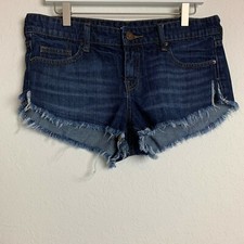 BDG Low Rise Distressed Jean Shorts