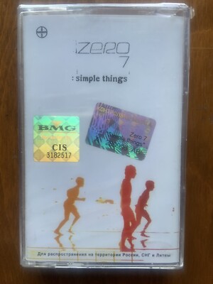 ZERO 7 - Simple Things. Cassette. BMG Music. Sealed. Import From Poland. (2001)
