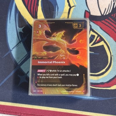 Immortal Phoenix [OGN - 037/298] - NM [Foil] TCG Riftbound