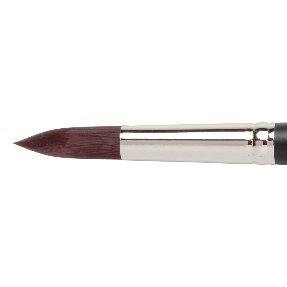 Jackson's : Shinku : Red Synthetic Bristle Hair Brush : Round : No.12