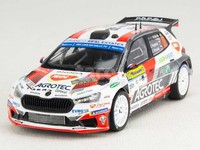 Skoda Fabia Rally2 Barum Rally 2023 - Ixo 1/43