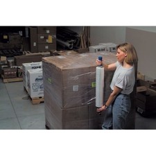 Stretch Wrap, 20" W x 1000 ft. L, 70 ga, Cast Style, Clear, Standard Duty