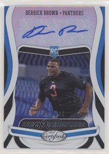 2020 Certified Rookie Signatures 7/199 Derrick Brown #RS-DB Auto 0gm4