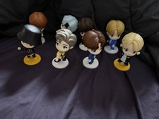 McDonald's Tinytan x BTS 2025 Happy Meal Toys Set Of 8 Figures 3.5 Height