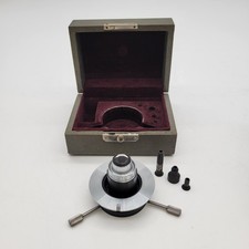 AO American Optical Microscope Darkfield Condenser 1.15 to 1.25 SL. TH. w. Case