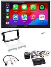 JVC Bluetooth USB Lenkrad 2DIN DAB Autoradio für VW T6 15-19 52pin piano
