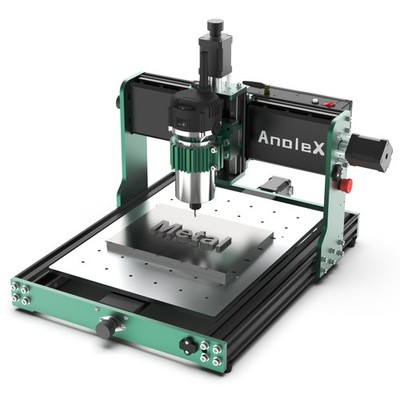 CNC Router Machine 3030-Evo Max, All-Metal XYZ Axis Dual Steel