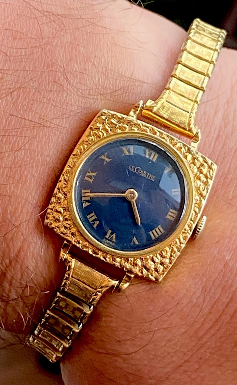 Jaeger LeCoultre — Vintage LeCoultre Womens Watch 10K Gold Filled Wind Manual Circa 1940s Ref. 7533