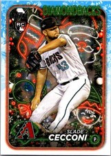 Slade Cecconi 2024 Topps Holiday #H39 Arizona Diamondbacks