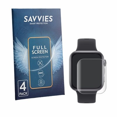 4x Full-Screen Schutz Folie für Huawei Watch Fit 5 3D Curved Edge Display