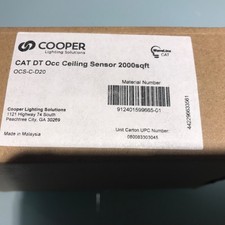 Cooper Lighting CAT Occ Ceiling Sensor 2000sf