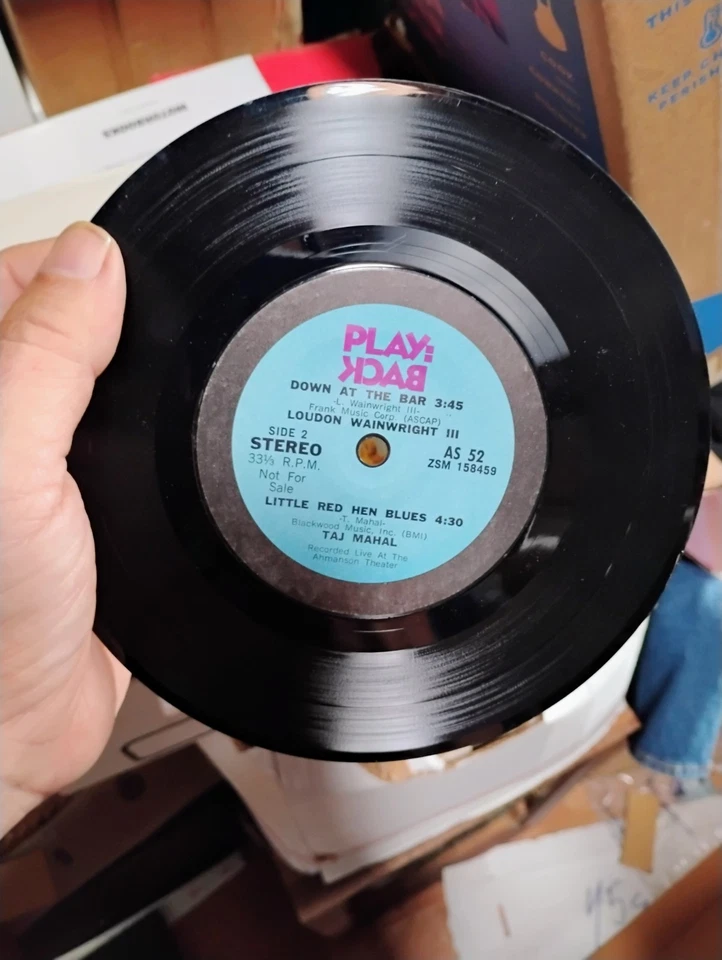 Scarce 1973 Bruce Springsteen PROMO Only US Columbia Sampler EP CIRCUS SONG NM Foto 3 de 3