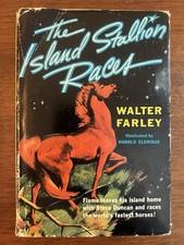 The Island Stallion Races by Walter Farley 1955 First Edition DJ Hardcover
