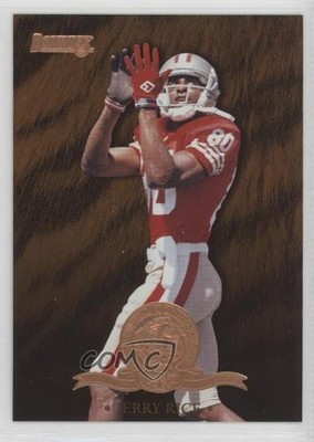 1996 Donruss Will to Win 255/5000 Jerry Rice #4 HOF 0aa