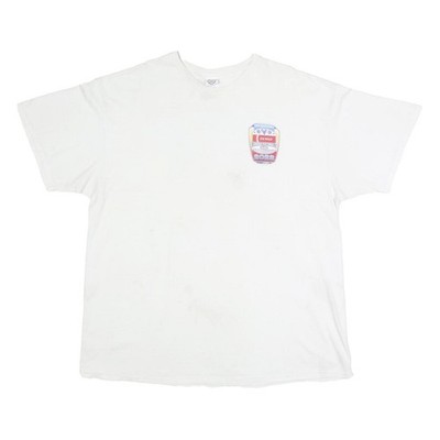 DELTA PRO WEIGHT Herren Grafik T-Shirt Rundhals 2XL Weiß Kurzarm