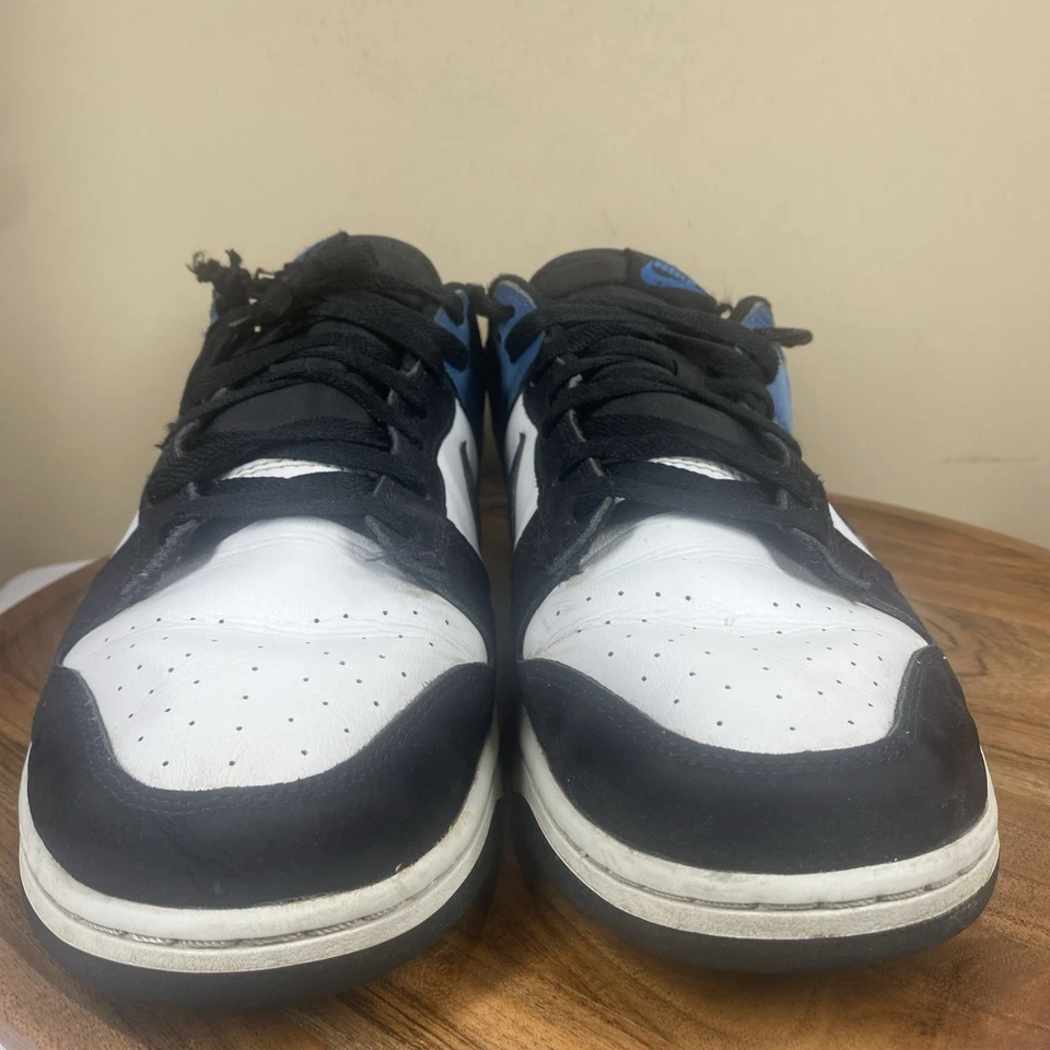 Nike Dunk Bajo Aerógrafo Industrial Azul Para Hombre Azul Negro Talla 13 Zapatos FD6923-100 Foto 3 de 4