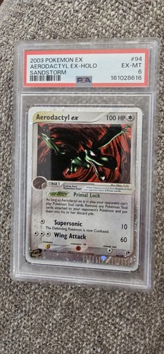 Aerodactyl ex graded PSA 6 for sale on eBay