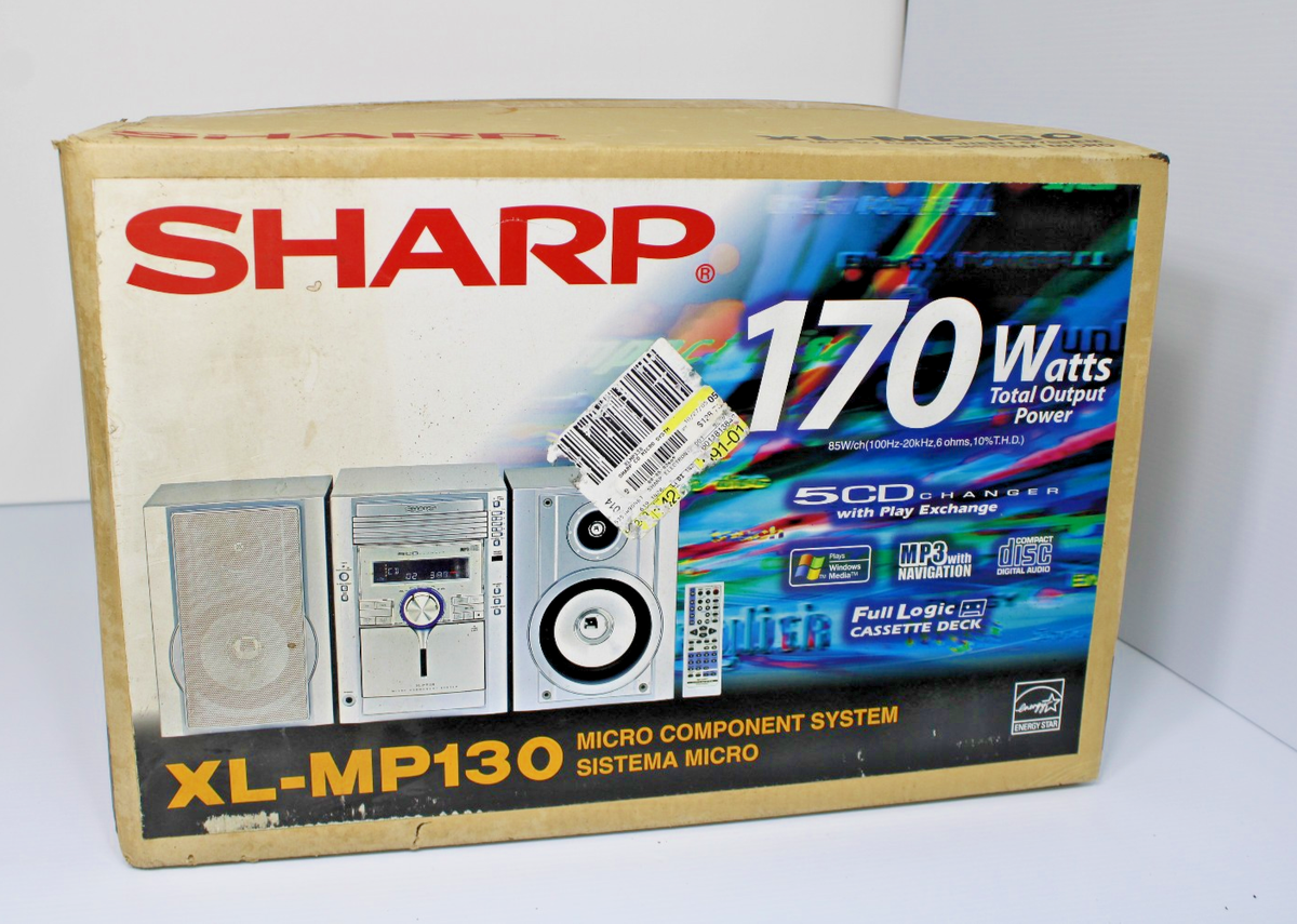 Sharp XL-MP130 CD Mini Audio System for sale online | eBay