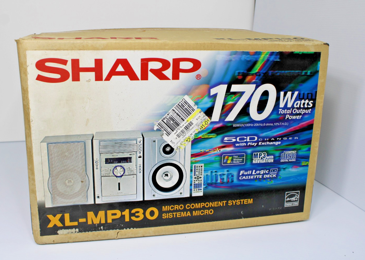 5-cd Changer Cassette Am/fm- New Old Stock