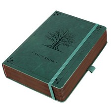 Journal, Notebook, 320 Pages A5 Hardcover Leather Journals for Writing,Trave...