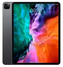 Apple iPad Pro 12.9" 4th Gen 128GB Gray MY2H2LL/A WiFi Only Very Good ME 
