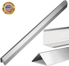 96X2X2 Inch 304 Stainless Steel Wall Corner Guards 10-Pack Heavy Duty Rounded