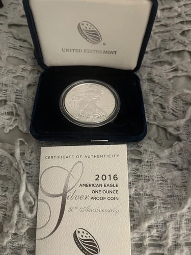 2016-W $1 American Proof Silver Eagle in Original Government Packaging