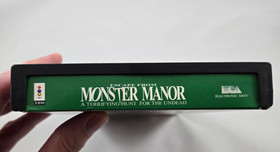 Escape From Monster Manor (3DO, 1993) CIB Long Box - 1 OWNER - Tested!