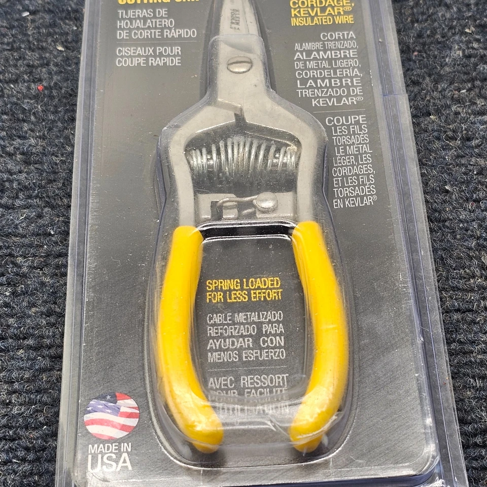 KLEIN TOOLS 2400-1: Rapid Cutting Snip Spring Loaded - Image 3 of 4