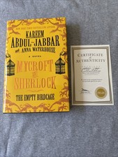 Mycroft and Sherlock: The Empty Birdcage SIGNED by Kareem Abdul-Jabbar 1st COA